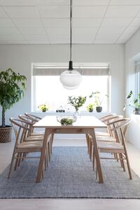 Scaun dining I_York, Alb, 83x54x54 cm