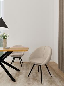 Scaun dining Tenna, Maro, 82x60x56.5 cm