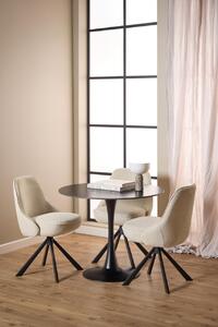 Scaun dining Carlton, Bej, 83.5x52x56 cm