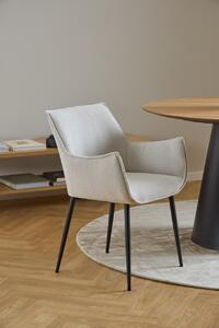 Scaun dining Bonita, Bej, 82.5x56x56 cm