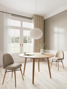 Scaun dining Sophia, Bej, 82.5x54x46 cm