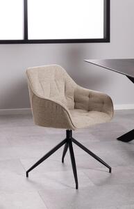 Scaun dining Brooke, Bej, 82x57x54.5 cm