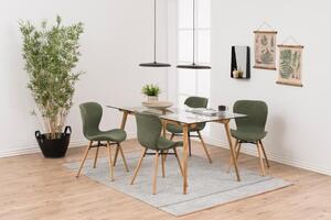 Scaun dining Batilda -A1, Verde, 82.5x47x53 cm