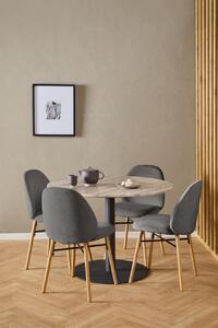 Scaun dining Sophia, Gri, 82.5x54x46 cm