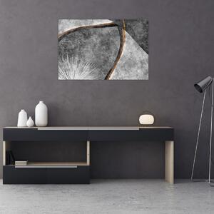 Tablou - Abstract beton (90x60 cm)