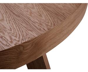 Masă extensibilă din lemn de stejar Windsor & Co Sofas Bodil, ø 130 cm