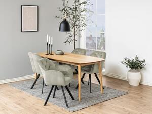Scaun dining Lola, Maro, 81.5x57.5x61.5 cm