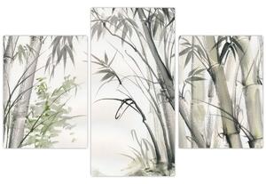 Tablou - Bambuși,desen (90x60 cm)