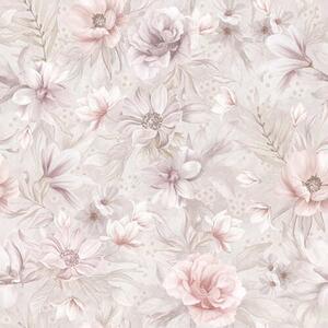 Tapet Model cu flori mari și delicate, Tapet flori, a01133 : Uwalls.ro