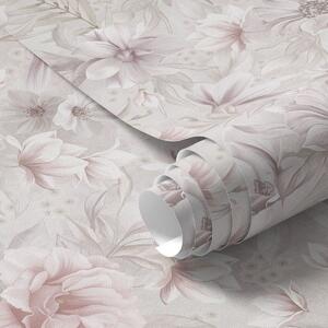 Tapet Model cu flori mari și delicate, Tapet flori, a01133 : Uwalls.ro