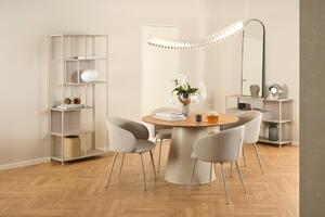 Masa dining Soli V1, Natural, 75x120x120 cm