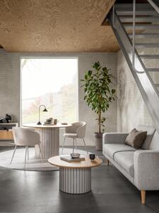 Scaun dining Eleanor V1, Gri, 79x55.5x55 cm