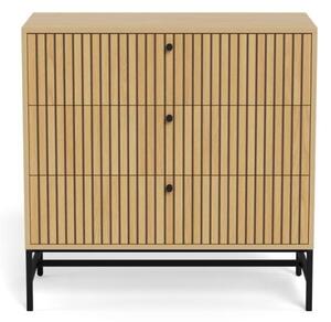 Comoda Albany, Natural, 80.4x80.6x40 cm