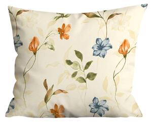Fata de perna din microflanel GENTLE LEAVES 40x50 cm, crem