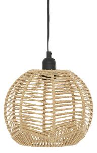 Lustra CAREN cu abajur impletit, Ø 24 cm