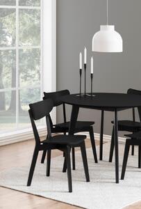 Scaun dining Roxby, Negru, 79.5x45x55 cm