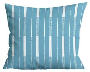 Fata de perna din microflanel STRIPELLE 40x50 cm, albastru