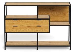 Biblioteca Seaford, Natural, 78x114x35 cm