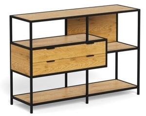 Biblioteca Seaford, Natural, 78x114x35 cm