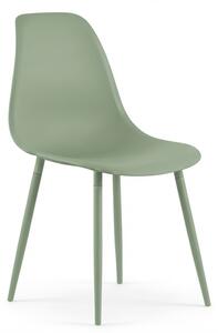 Scaun bucatarie OSAKA plastic, verde deschis