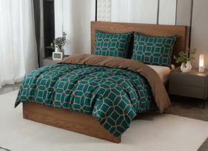 Lenjerie de pat din microfibra microflanel KERNAL verde Dimensiune lenjerie de pat: 70 x 90 cm | 140 x 220 cm