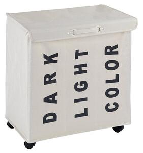 Cos pentru rufe Wenko Trivo, 116l, Poliester, Bej