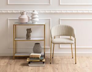 Scaun dining Ann, Bej, 77.5x54.5x54 cm