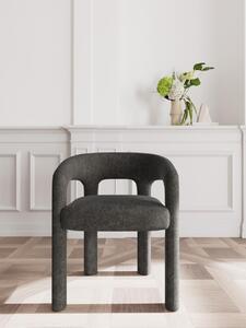 Scaun dining Cole, Gri, 76x58x55 cm