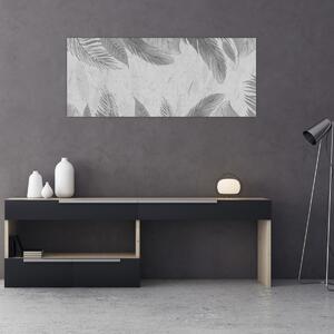 Tablou - Frunze (120x50 cm)
