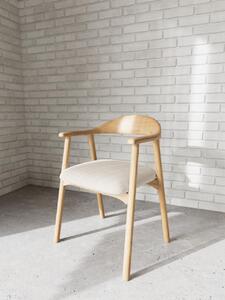 Scaun dining Addi, Bej, 75x56.8x52.5 cm
