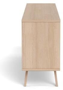 Bufet Lamberth, Stejar deschis, 75x200x40 cm