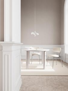 Masa dining Magee, Gri, 75x120x120 cm