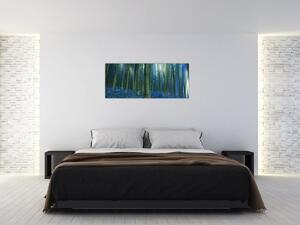 Tablou - Pădure albastră (120x50 cm)