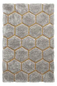 Covor Think Rugs Noble House, 150 x 230 cm, gri-galben