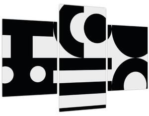 Tablou - Abstracție geometrică N⁰3 (90x60 cm)