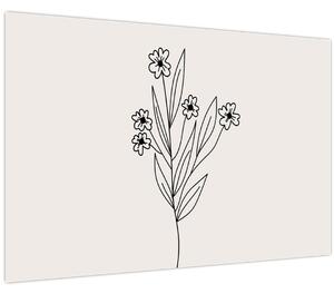 Tablou - Floare de pajiște N⁰1 (90x60 cm)