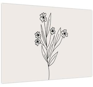 Tablou - Floare de pajiște N⁰1 (70x50 cm)