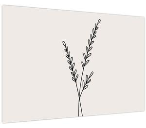 Tablou - Floare de pajiște N⁰2 (90x60 cm)