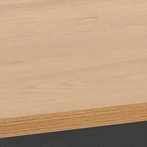 Masa dining Seaford, Natural, 74x160x80 cm