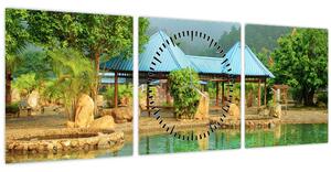 Shanghai hotel park (cu ceas) (90x30 cm)