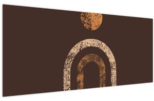 Tablou - Arce portocalii N⁰1 (120x50 cm)