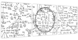 Tablou - Formule (cu ceas) (90x30 cm)