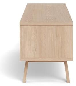 Comoda TV Lamberth, Alb, 50x180x40 cm