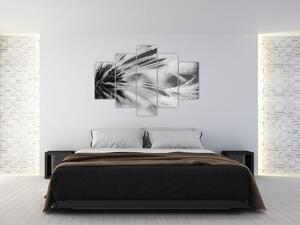 Tablou - Macro,alb-negru (150x105 cm)