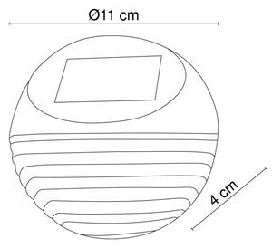 Globo 33429-12 - Aplica solară LED SOLAR 2xLED/0,06W/1,2V IP44