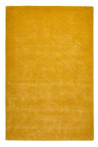 Covor din lână Think Rugs Kasbah, 150 x 230 cm, galben muștar
