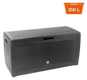 Prosperplast Cufăr depozitare RATO, 310L, 119x48x60 cm, antracit
