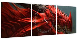 Tablou - Zmeu (cu ceas) (90x30 cm)