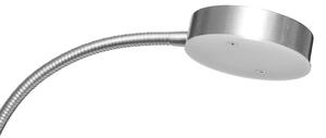 Lampă de podea LED dimabilă NORA LED/25W/230V 2200/3000/4000K + LED/5W 3000K crom + telecomandă