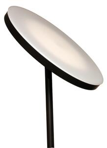 Lampadar LED dimabil NORA LED/25W/230V 2200/3000/4000K + LED/5W 3000K negru + telecomandă
